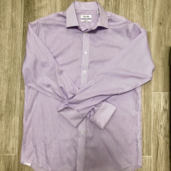 NWOT Calvin Klein French Cuff Shirt - Picture 2 of 5